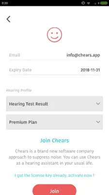 CHEARS - Intelligent Hearing Aid Pro android App screenshot 2